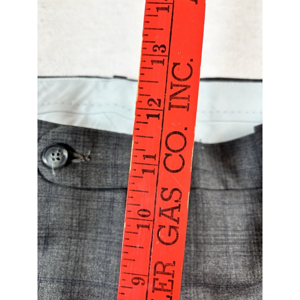 Peter Millar 48R 100% Wool Suit Gray Glen Plaid Jacket & Pants (39x28.5) Canada - Picture 15 of 16